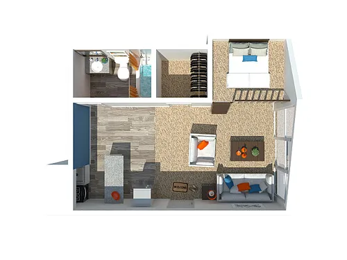 Floor plan Studio