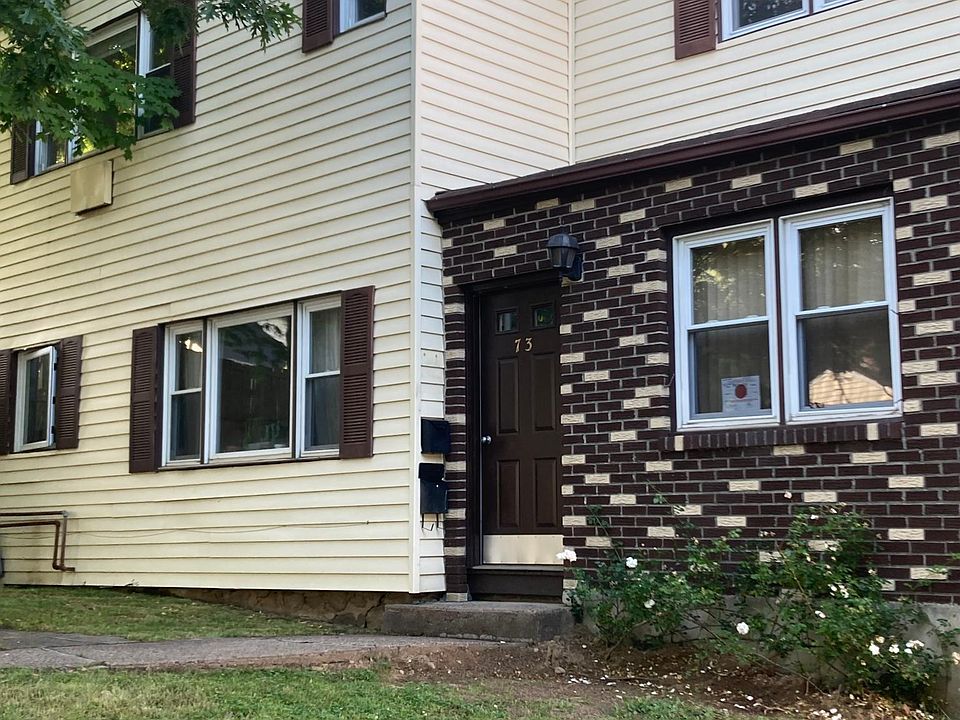 Front of apartment building