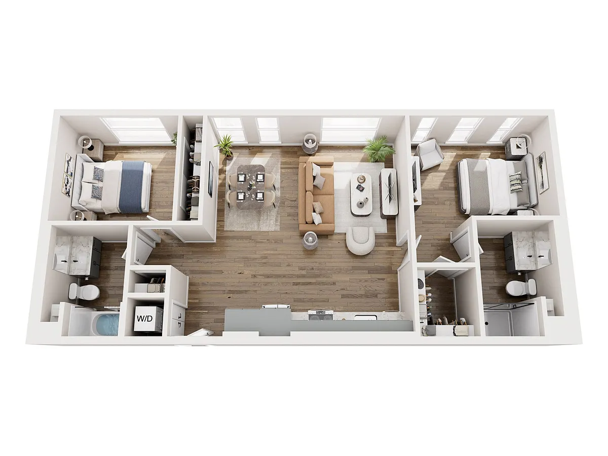 Floor plan B7