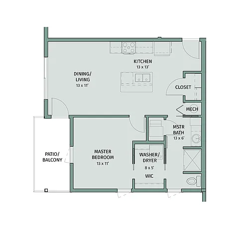 Floor plan Opal