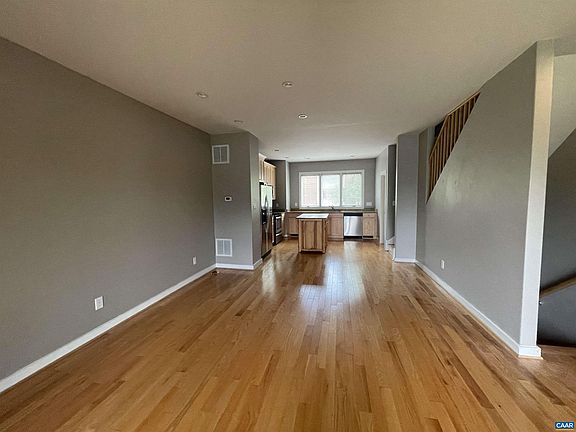 Living room looking onto kitchen