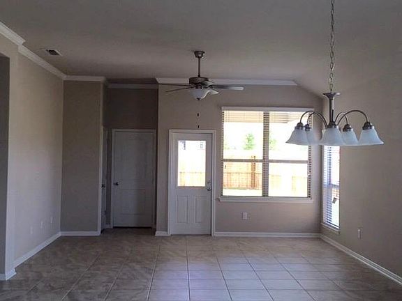 View from kitchen to living area.