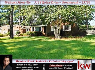 3124 Rolen Dr, Portsmouth, VA 23703