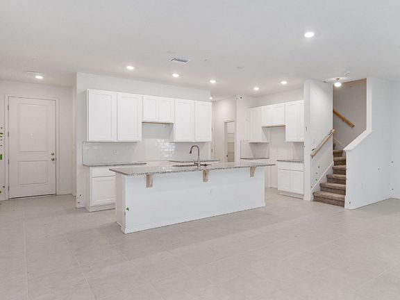 Sleek White Kitchen Cabinets