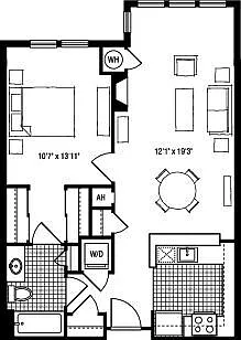 Floor plan 1DB