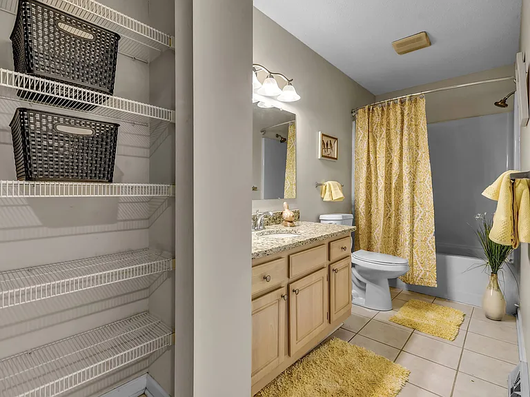 Master Bathroom in Townhome