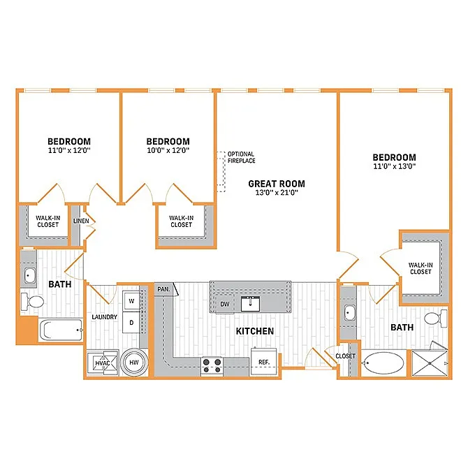 Floor plan CB3 - The Forge