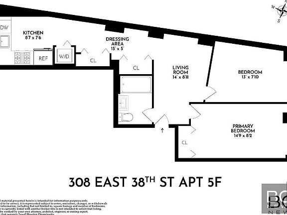 2nd image of 308 E 38th St APT 5-F
