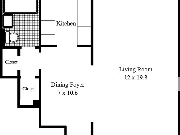 2nd image of 55 W 92nd St APT 1C