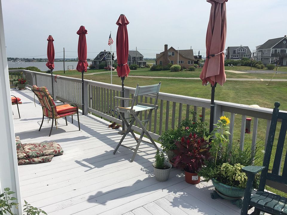 Wrap around Deck with pond view