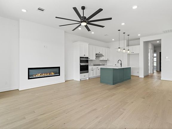 Open-concept great room and kitchen ideal for entertaining