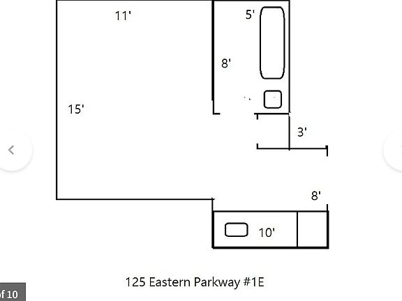 2nd image of 125 Eastern Pkwy APT 1E