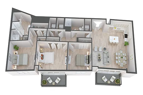 Floor plan PH1