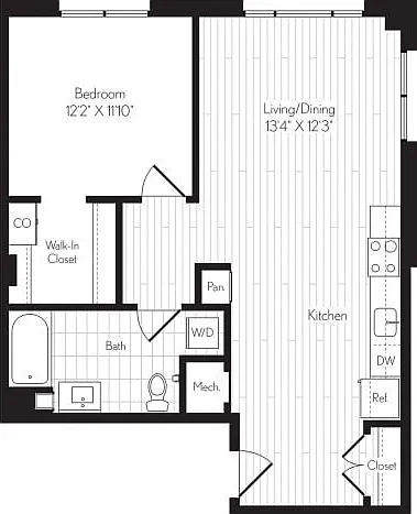 A11 One Bedroom A11 One Bedroom