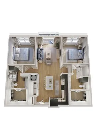 Floor plan B1