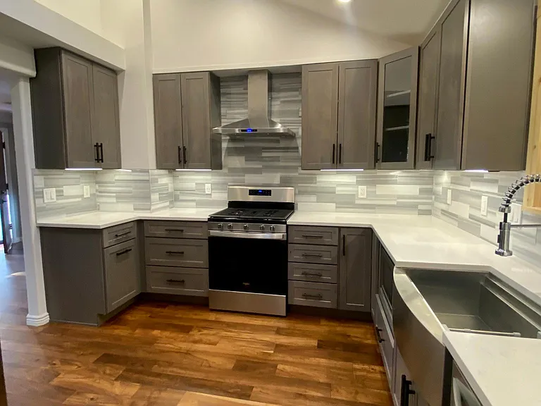Completely updated kitchen