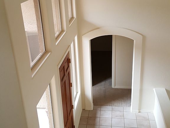 Entryway view from loft