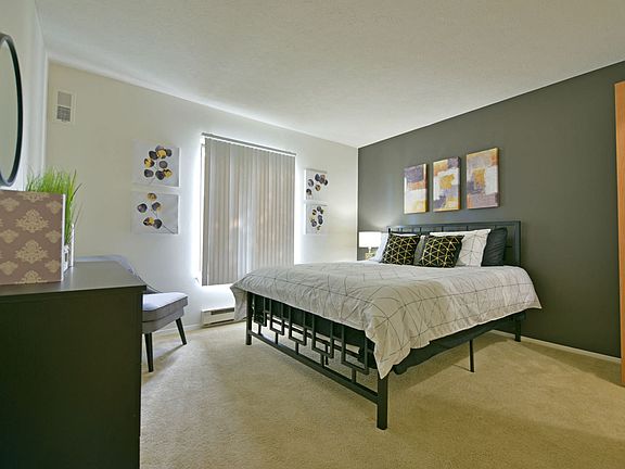 Carpeted Bedroom