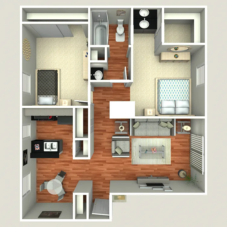 Floor plan B2