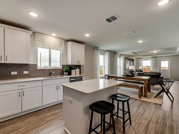 Model Representation - Open concept throughout main living areas