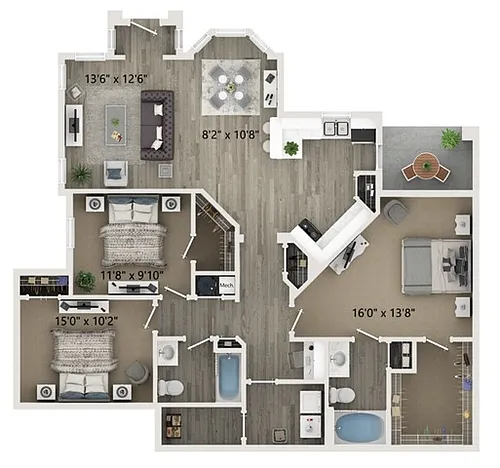 Floor plan C1