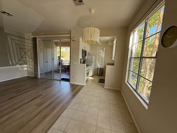 Living room and kitchen