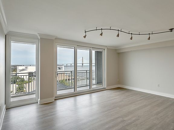 Living room from entry foyer