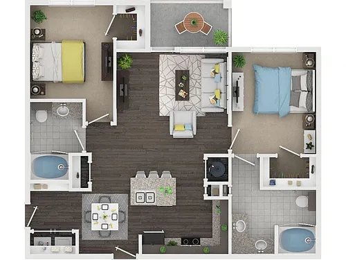 Floor plan B2
