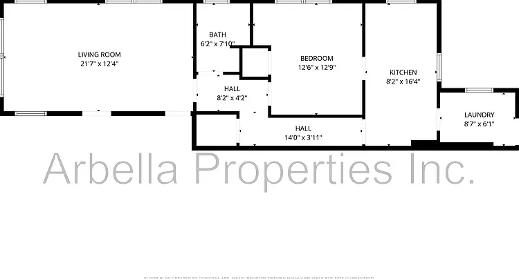 1 bed, 1.0 bath, 851 sqft, $1,100 — Photo 2