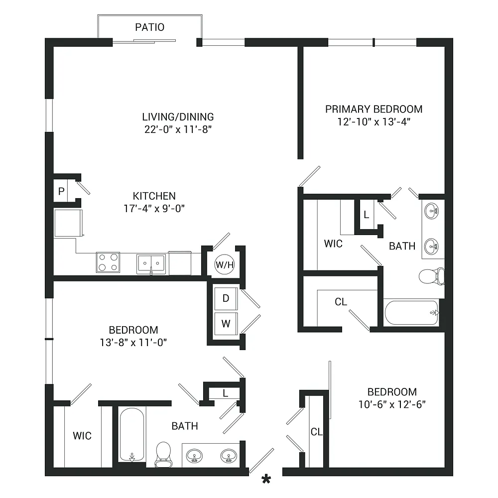 Floor plan C1