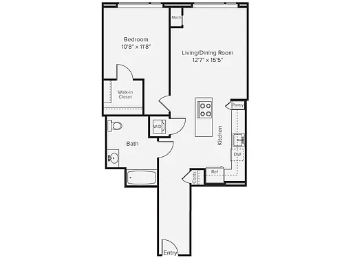 Floor plan A1-var