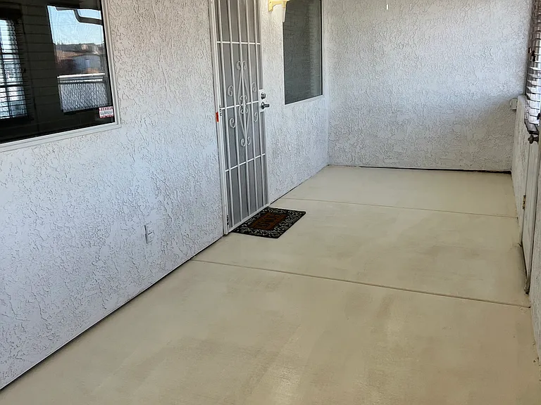 Back bedroom window, kitchen door, kitchen window & Arizona room attached to 3 bedroom side of home