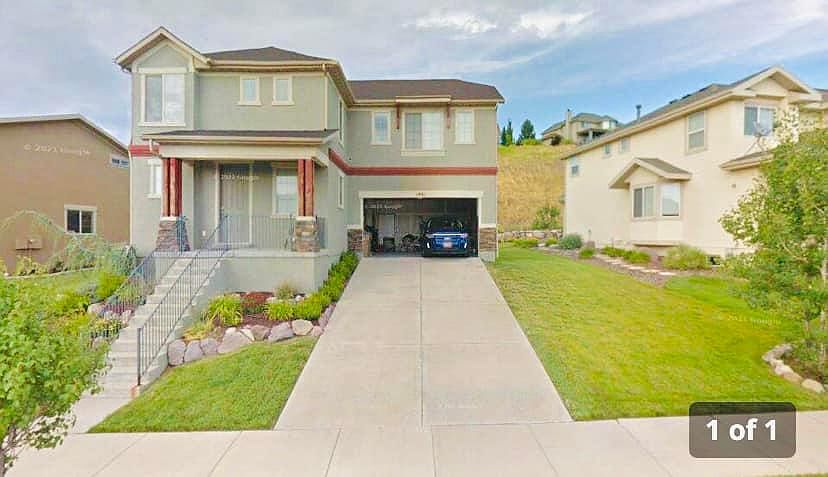 Exterior of the home