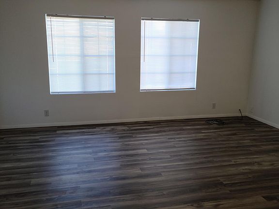 Living area with Plank Floors