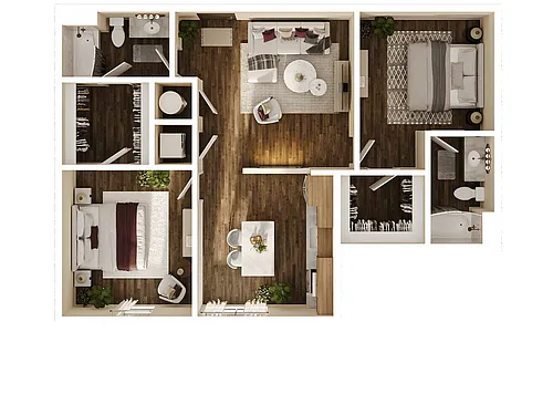 Floor plan Douglas