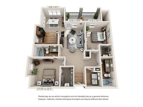 Floor plan B3