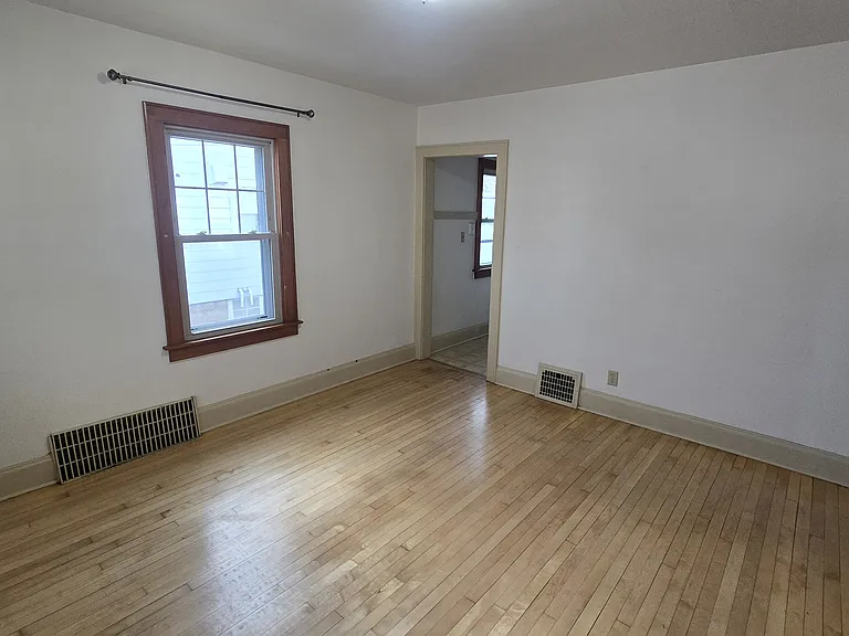 Sunny Living Room - Hardwood Floors In Living Room & Bedrooms!