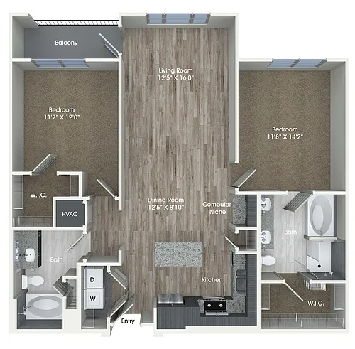 Floor plan B4