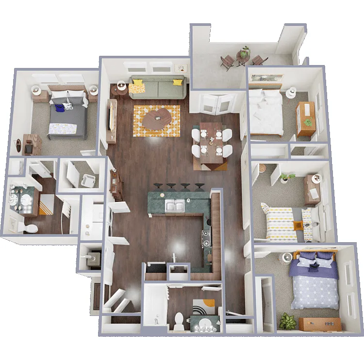 Floor plan D1