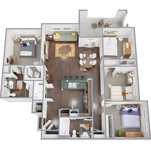 Floor plan D1