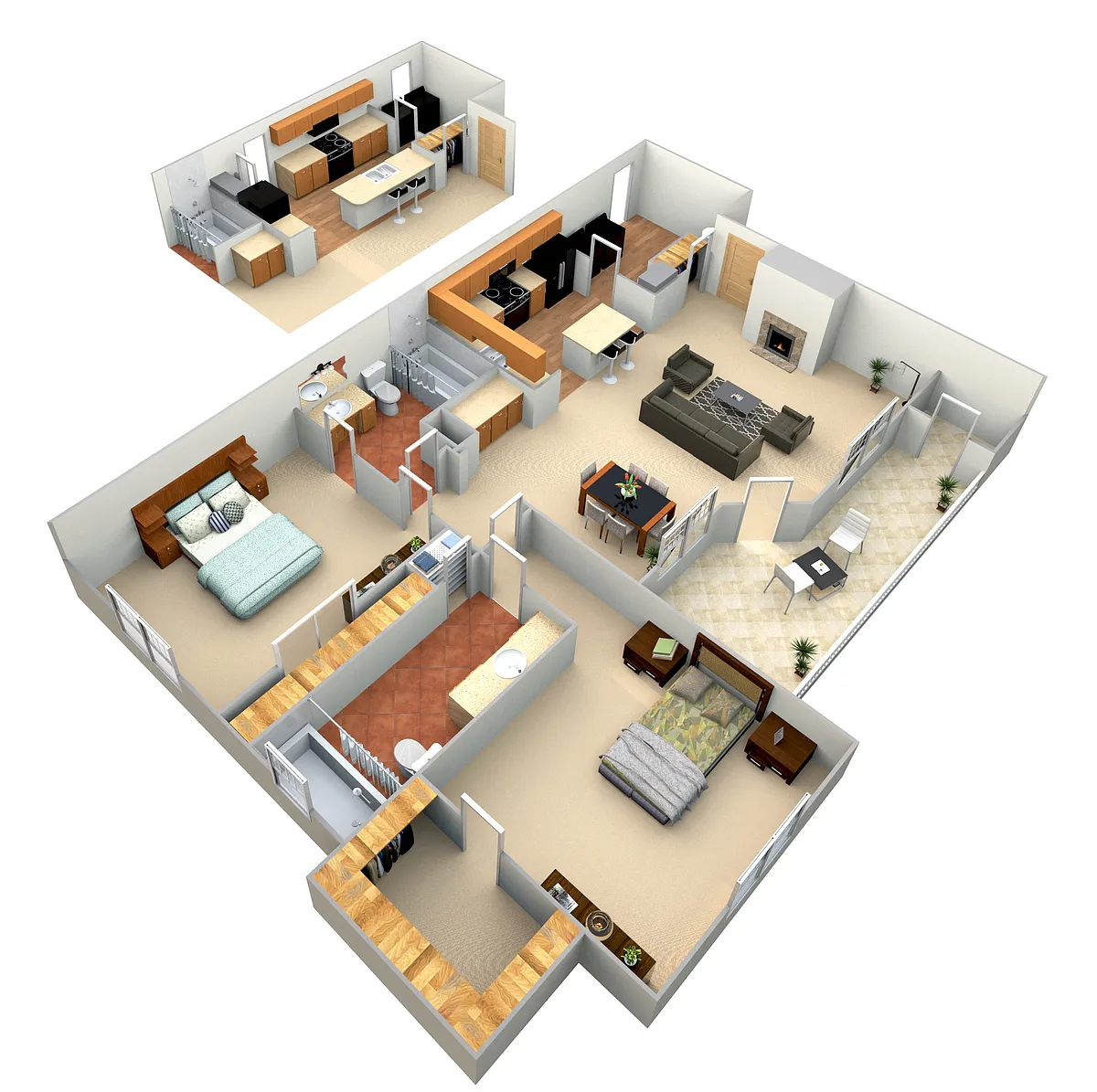 Floor plan B4