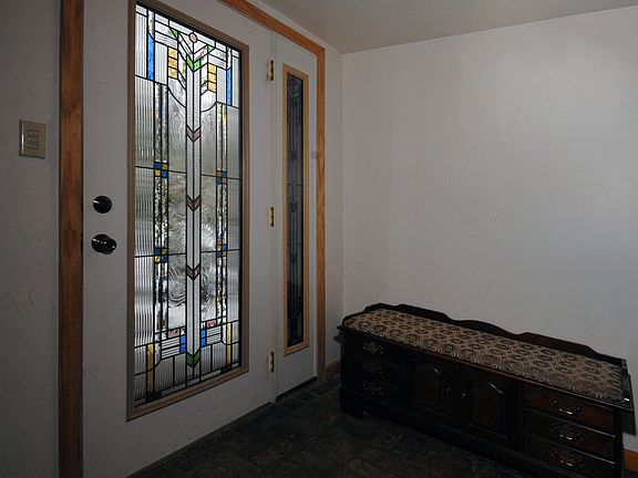 Stained glass door/foyer