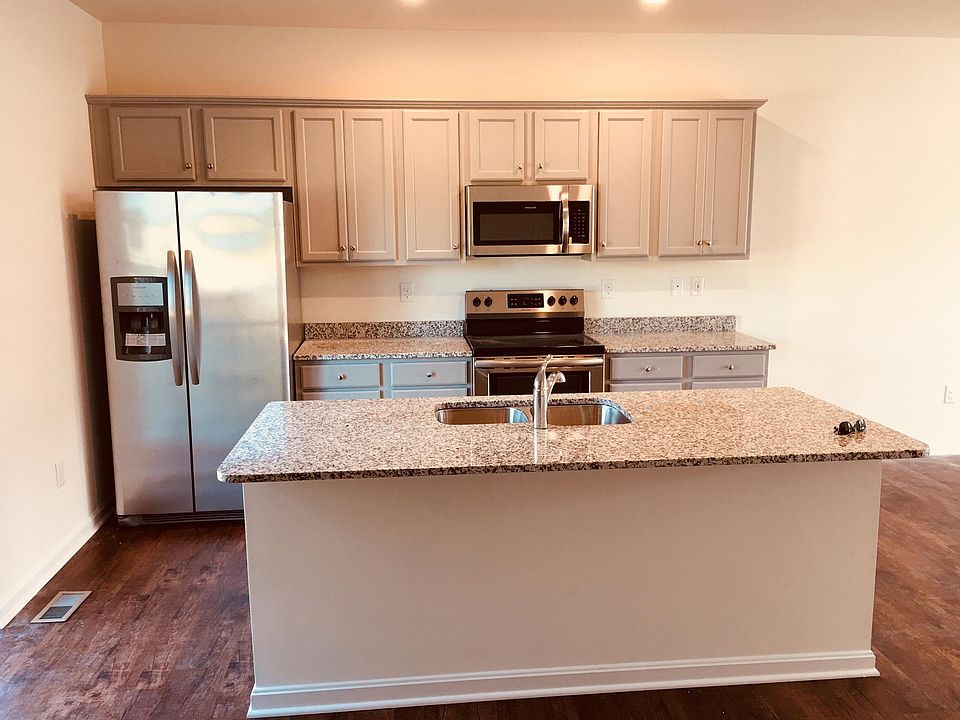 Kitchen with all new stainless steel appliances