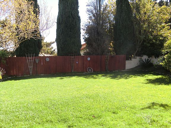 Huge private backyard