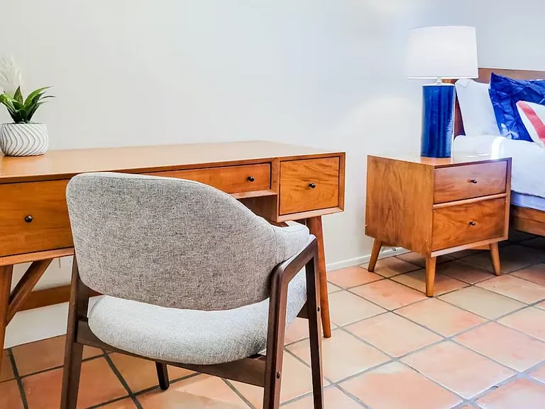 Primary bedroom desk.