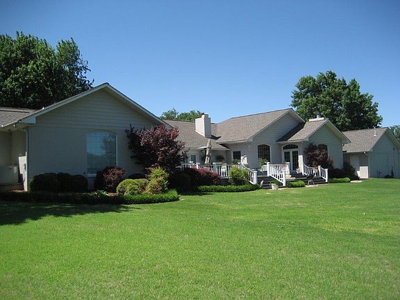 View looking west from pond