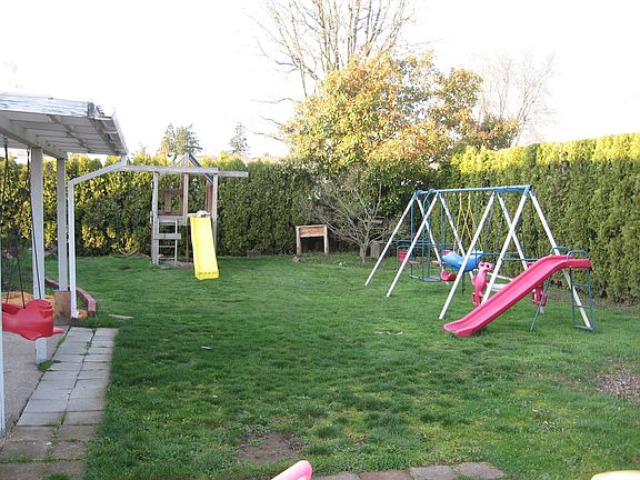 Private Back Yard.