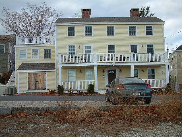 View of house - condo is lower right unit