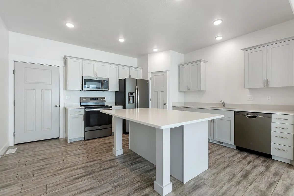 Gray Cabinetry - Porter Ranch Townhomes
