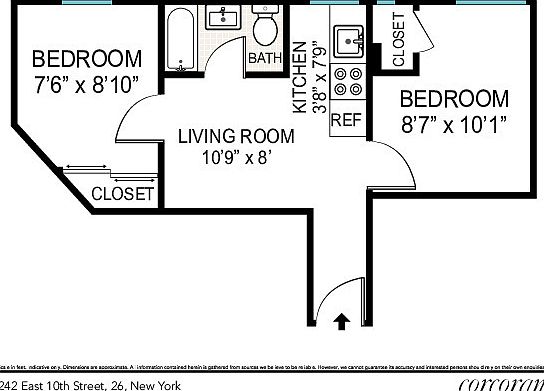 2nd image of 242 E 10th St APT 26